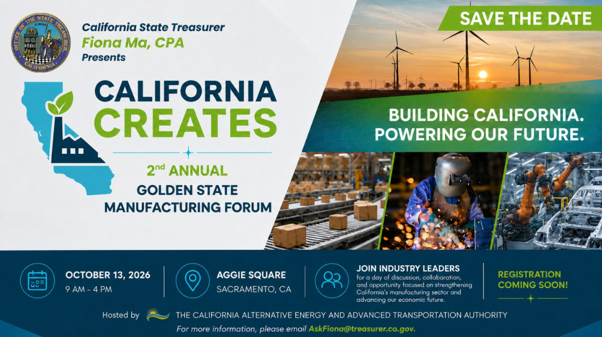 Save the Date - Golden State Manufacturing Forum